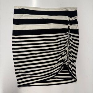 Free People bodycon striped skirt
